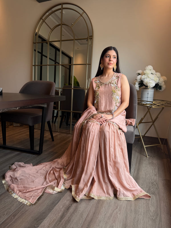 Tussar Silk Gharara