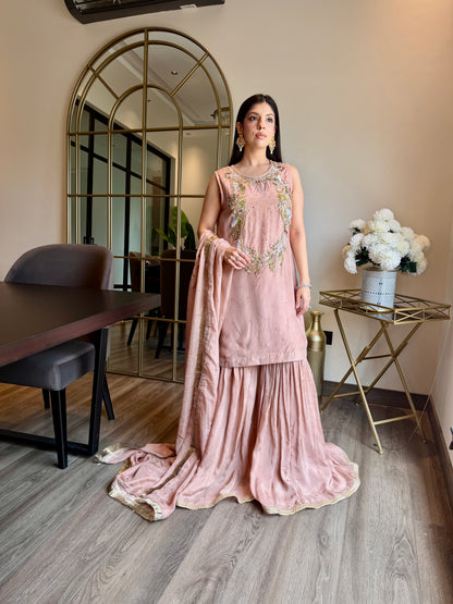 Tussar Silk Gharara
