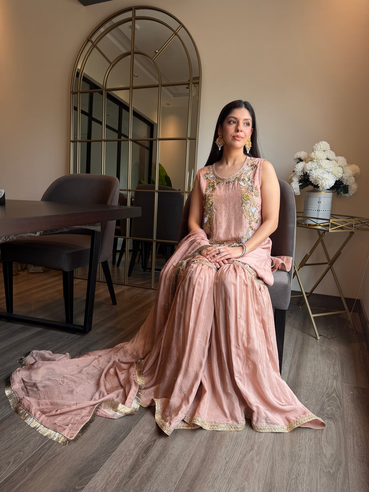 Tussar Silk Gharara